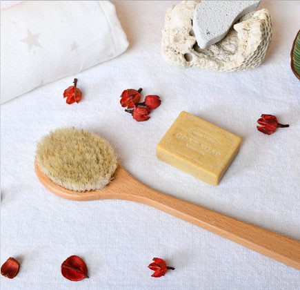 wholesale private label dry body brush wooden dry brushing for skin 